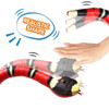 Smart Sensing Snake Interactive Cat Toys Automatic Toys For Cats USB Charging Accessories Kitten Toys For Pet Dogs Game Play Toy