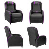 Gaming Recliner Chair with PU Leather, Multiple Colors