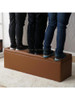 Solid wood clothing store rectangular sofa shoe changing stool shoe cabinet bed end storage stool storage dressing room fitting