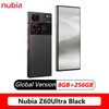 Global Version 6.8" Nubia Z60 Ultra Q9+ Full Screen Snapdragon 8 Gen 3 6000mAh 80W Charging 5G NFC 64MP 35mm Lens Camera IP68