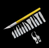 IC Chip Repair Thin Blade Tools Set, CPU Edge Removal Tool, Remove for Mobile Phone, Computer CPU Motherboard