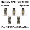 5pcs Battery FPC Connector For iPhone X XS XR 11 12 13 14 Pro Max 6 6S 7 8 Plus Inner FPC on Board Clip Plug Flex Cable Parts