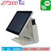 Factory Price 15" Windows All In One Touch Screen Have English VFD Customer Display Pos System