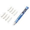 8 In 1 Pocket Precision Mini Screwdriver Pen Repair Hand Tools Kit for Cell Phone/Ipad/Computer and More