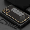 For Motorola G23 Case Luxury Square Plating Moto G73 G53 G13 E13 E22 E22i G52 Phone Case ShockProof Silicone Back Cover Fundas