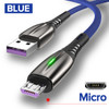 QOOVI 5A USB Type C Cable Micro USB Fast Charging Mobile Phone Android Charger Type-C Data Cord For Huawei P40 Mate 30 Xiaomi 12