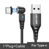 USLION 540 Rotate 5A Magnetic Cable Fast Charging Micro USB Type C Cable For iPhone Xiaomi Magnet Charger Wire Cord USB Cable