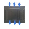 Fully enclosed fanless heat dissipation, industrial waterproof Tablet computer All In One PC With Capacitive Touch Screen