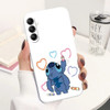 For Samsung Galaxy A14 Disney Cartoon Lilo & Stitch Case Silicone Phone Cover For Samsung A 14 A 1 4 6.6'' Fundas Couqe Bumper