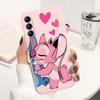 For Samsung Galaxy A14 Disney Cartoon Lilo & Stitch Case Silicone Phone Cover For Samsung A 14 A 1 4 6.6'' Fundas Couqe Bumper