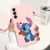 For Samsung Galaxy A14 Disney Cartoon Lilo & Stitch Case Silicone Phone Cover For Samsung A 14 A 1 4 6.6'' Fundas Couqe Bumper