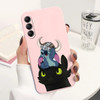 For Samsung Galaxy A14 Disney Cartoon Lilo & Stitch Case Silicone Phone Cover For Samsung A 14 A 1 4 6.6'' Fundas Couqe Bumper