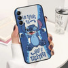For Samsung Galaxy A14 Disney Cartoon Lilo & Stitch Case Silicone Phone Cover For Samsung A 14 A 1 4 6.6'' Fundas Couqe Bumper