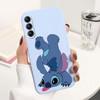 For Samsung Galaxy A14 Disney Cartoon Lilo & Stitch Case Silicone Phone Cover For Samsung A 14 A 1 4 6.6'' Fundas Couqe Bumper