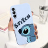 For Samsung Galaxy A14 Disney Cartoon Lilo & Stitch Case Silicone Phone Cover For Samsung A 14 A 1 4 6.6'' Fundas Couqe Bumper