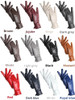 Women's sheepskin gloves winter warm plus velvet short thin touch screen driving color women's leather gloves good quality -2226