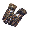 Printing Children Ski Gloves Keep Finger Warm Waterproof Thicken Mittens Winter Snowboard Snow Kids Gloves for Boys Girls