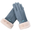 New Fashion Gloves Autumn Winter Cute Furry Warm Mitts Full Finger Mittens Women Outdoor Sport Female Gloves Screen
