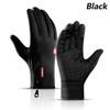 2023 Winter Gloves Mens Touchscreen Non-Slip Unisex Waterproof Windproof Warm Cycling Cold Gloves Fashion Zipper Sports Gloves