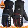 Winter Cycling Gloves for Men Outdoor Waterproof Skiing Riding Hiking Motorcycle Warm Mitten Gloves Unisex Thermal Sport Gloves