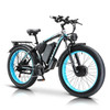 2024 New Model 1500W Motor 48V20AH Battery 26 Inch Fat Tires, Hydraulic Brakes Mountain Off-Road Snow Electric Bicycle