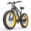 LANKELEISI EU Stock Ebike 48V17.5AH 1000W Motor 26inch Fat Tire Hydraulic Brake Electric Bike Mountain off-road Electric Bicycle