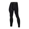 Compression pants men tight leggings thin elastic bottom Sports solid color underpants Fitness Soft Trousers