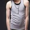Fashion Tops Male Style Tank Men Sleeveless Vest Undershirts Bodybuilding Top Casual Modal Summer