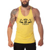 Muscle Guys Summer Clothing Gym Running Tank Tops Men's Fitness Y Back Cotton Sleeveless Shirts Bodybuilding Stringer Singlets