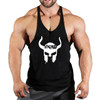 Weightlifting Print Clothing Bodybuilding Cotton Gym Tank Tops Men Sleeveless Undershirt Fitness Stringer Muscle Workout Vest