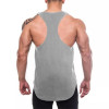 Summer Mesh Breathable Quick Dry Y Back Shirt Gym Bodybuilding Fitness Tank Tops Men's Casual Sleeveless Workout Muscle Clothing