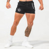 Men's Printed Shorts Summer Quick Dry Side Double Zipper Pockets Design Running Basketball Training Gym Shorts