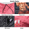 Christian Workout Gym Shorts for Men Cross Print Quick Dry Breathable Mesh Shorts with Pockets Athletic Fitness Running Jogging