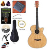Folk Guitar Electric Acoustic Guitar Thin Body Guitar Folk Electric Guitar 40inch Acoustic Electric Guitar Free Bag Accessory