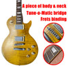 Custom OEM 1959 Vintage aged Gary Moore Greeny Kirk Heavy Relic LP shape 1piece neck&body Electric Guitar，free shipping