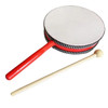 Cartoon Bear Pattern Drum Musical Toy Percussion Musical Instrument with Drum Sticks Mallet for Children Kids Educational Tools