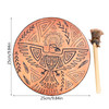 Hand Drum Musical Instruments Shamanic Drum With Mallet 3D Tree Shape Shaman Drum Hollow Back Sound Of Music Decoration Full Of