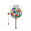 Lollipop Hand Drum 6 Inch / 8 Inch / 10 Inch Percussion Instruments Colorful Dance Props Infant Musical Toys Teaching Aids