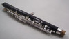 Professional musicians type ebony wood piccolo c key silver plated