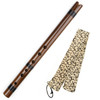 G Key Brown Flute Quena Indian Musical Instrument Quena Woodwind Instrument Dalbergia Vertical Flute