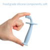 1PC Kids Soft Silicone Training Toothbrush Silicone Infant Tooth Teeth Clean Brush Food Grade Silica Gel Bebes Oral Health Care
