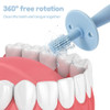 1PC Kids Soft Silicone Training Toothbrush Silicone Infant Tooth Teeth Clean Brush Food Grade Silica Gel Bebes Oral Health Care