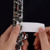 2024 New Clean Care Sheet Anti-Sticky Button Drying Absorbent Cleaner Papers Flute Patch Saxophone Clarinet Button Absorbent Pap