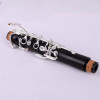 Ebony Clarinet Bb 17 Key Silver plated copper Grenadilla Klarinet Sib M1