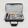 SLADE Ebony Clarinet Instrument B Flat 17 Key Gold-plated Key Professional Performance Clarinet with Back Belt Whistle Gloves