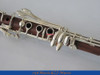 SR New Rose Wooden 19 Key Bb Clarinet With Mouthpiece Silver Plated Keys