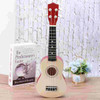 Inches Ukulele Guitar Toy Wooden Ukulele Guitar Toy Funny Solid Wood Musical Instruments Model Toy Early Educational Toy