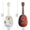 Children's Trumpet Simulation Instrument Ukulele Guitar Mini Four-string Playable Early Education Musical Toy