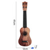 4 Strings Soprano Ukulele Guitar Strumming Training Early Education 21inch Music Toy Gift for Beginner Guitar Musical Instrument