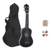 21 Inch Wood Ukulele 4 Strings Beginners Ukulele Kids Gift Starter Musical Instruments Soprano Bass Guitar With Bag Multi Color